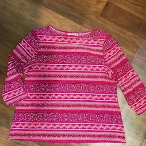 Pink Top Croft&Barrow‎